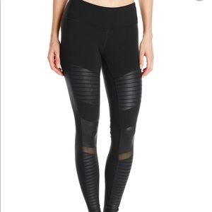 Alo yoga Black Moto leggings